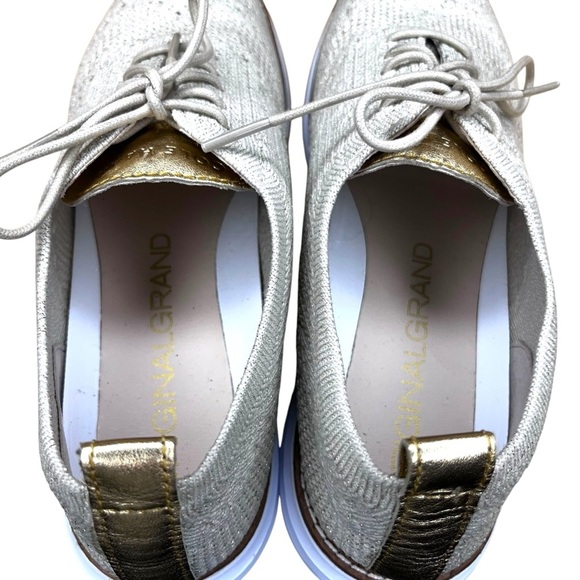 Cole Haan Women’s Original Grand Stichtlite Oxford in Cream, Size 9 - Picture 6 of 12